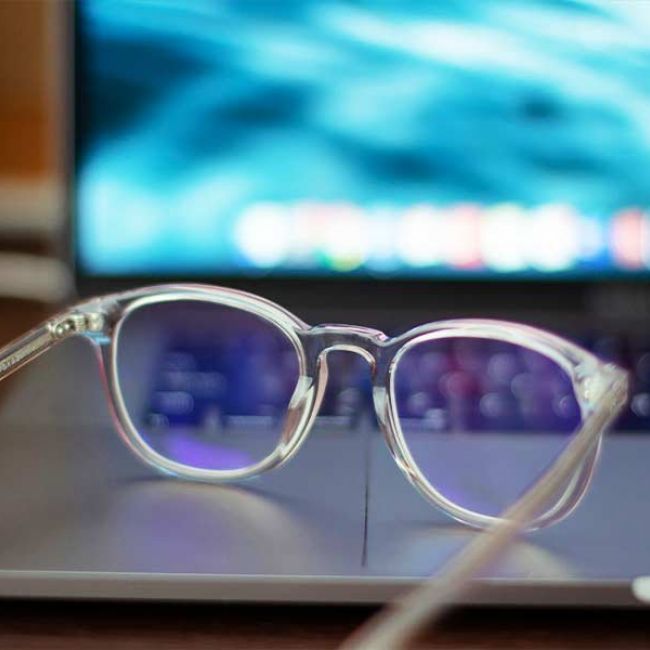 Lentes de luz azul para ordenador