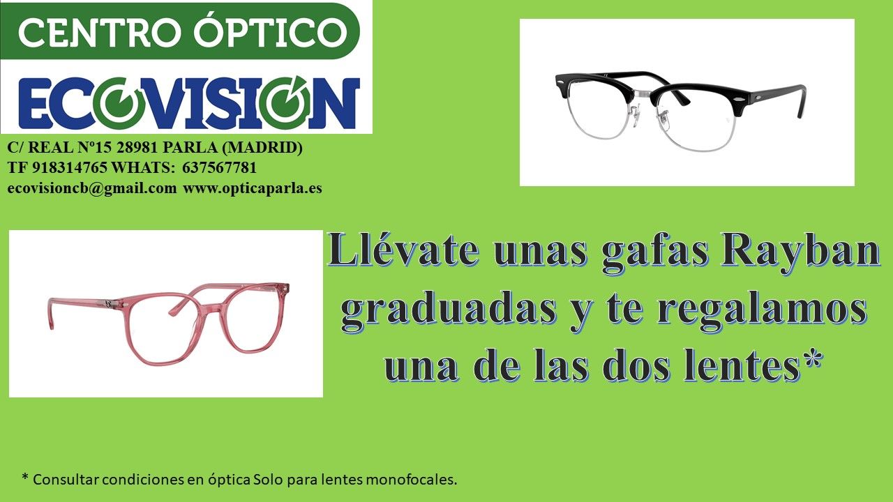 rayban una lente s/c